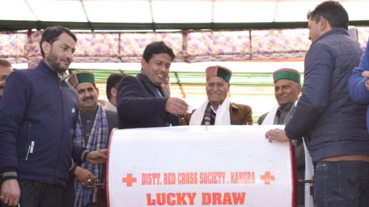 Winner gets Honda scooty in Red Cross raffle draw