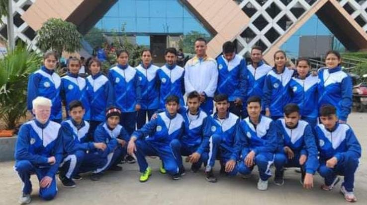 Tehri School's Swati achieved gold medal in 100 meter race