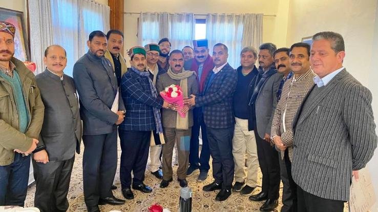 First time elected MLAs met the Chief Minister