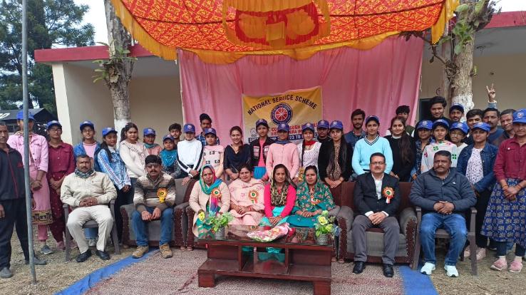 Completion of seven day NSS camp