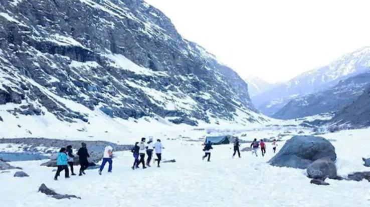 Preparations begin for Snow Marathon 2023 in Ssu, 300 runners will run on the world's highest snow track on March 12