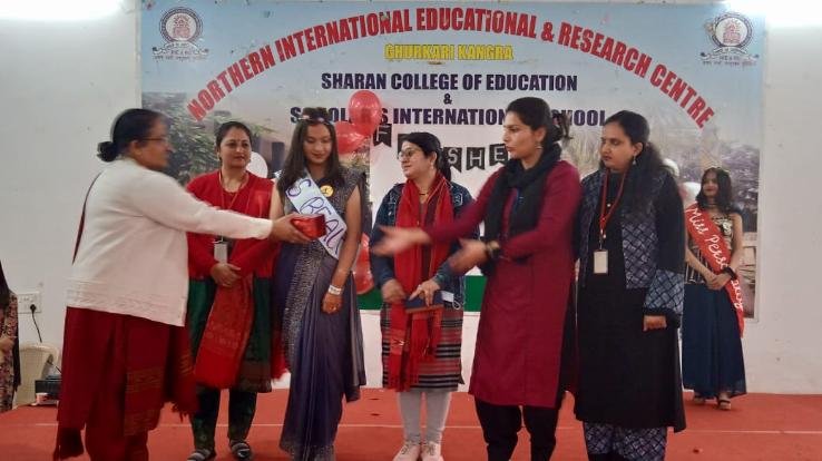 Fresher's party organized at Sharan College of Education for Women, Ghurkadi