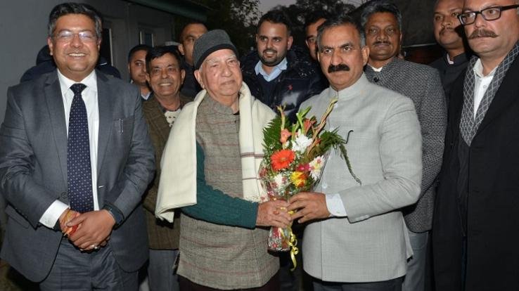 Shanta Kumar is a resolved leader-CM Sukhu