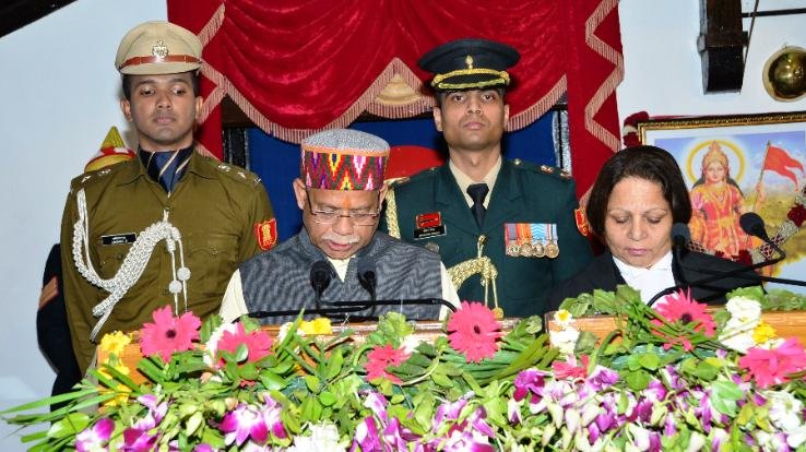 Shiv Pratap Shukla took oath as the Governor of Himachal Pradesh.