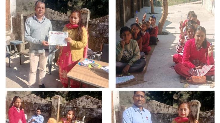 A program on national tobacco control was organized at the Health Wellness Center, Sapadul.