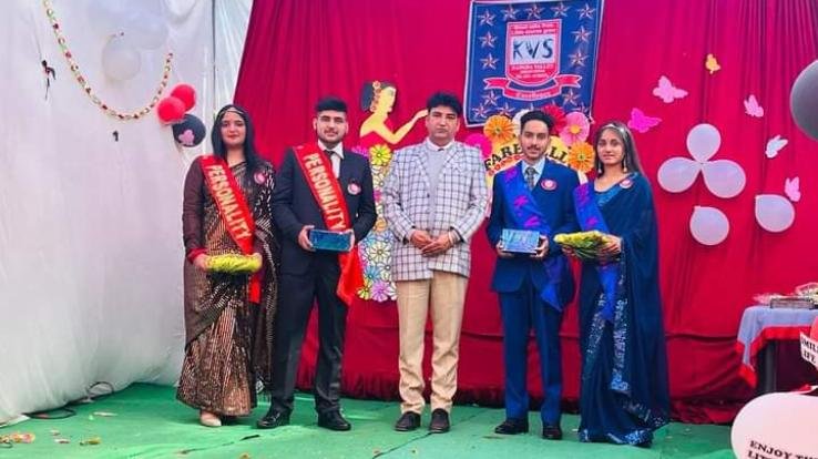 Farewell party organized at Kangra Valley Senior Secondary School