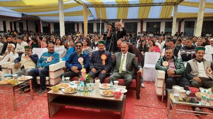 DAV College Kangra celebrated its annual prize distribution ceremony