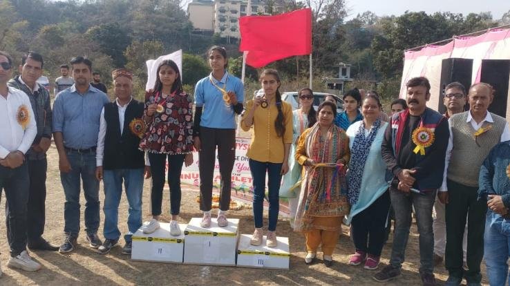 Two-day annual athletics concluded at Dhaliara College