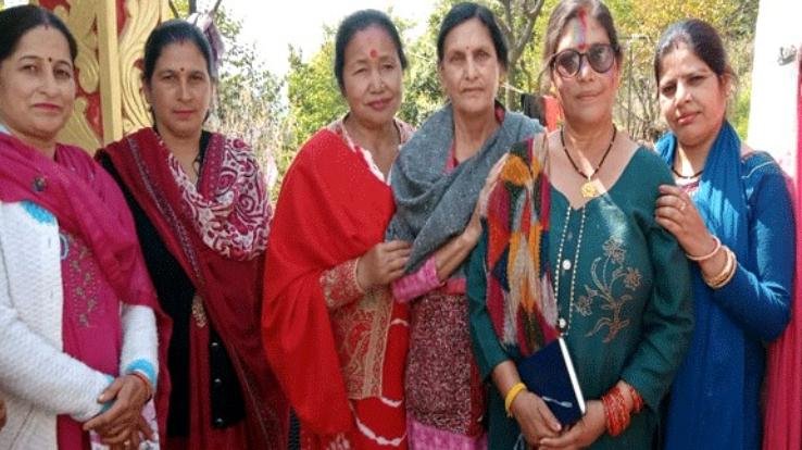  Kangra: -On the- occasion-of -International- Women's -Day, -a- program- was- organized -in- Sudhed.