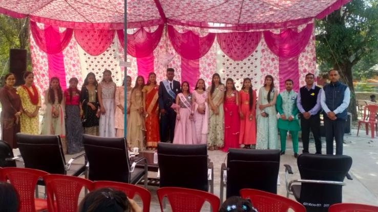 Kangra:- Farewell- given- to- the- final -year- students -by -the -Faculty- of -Commerce -of -College -Matour