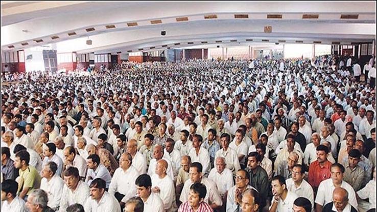 संत निरंकारी सत्संग भवन दाड़लाघाट में सत्संग का आयोजन