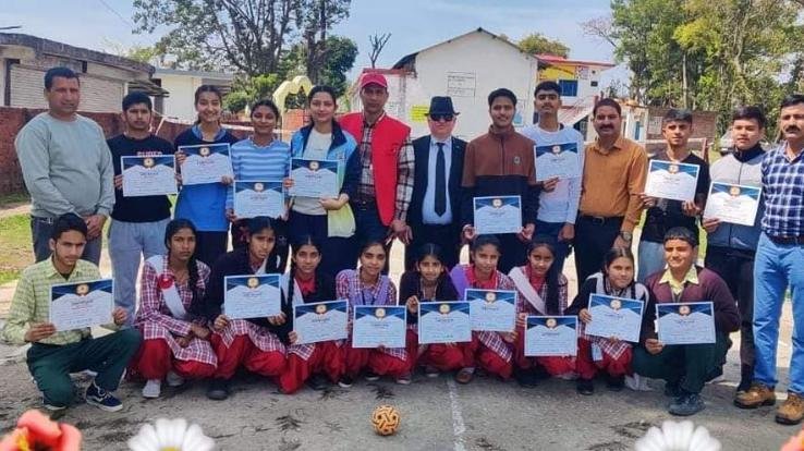 Kangra Sepak Takra Sangh organized competition in Dreta