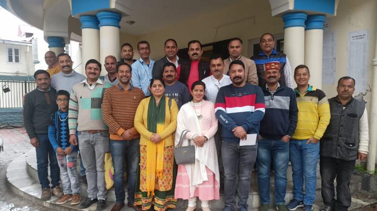 Chamba unit of NPS Employees Federation held a meeting