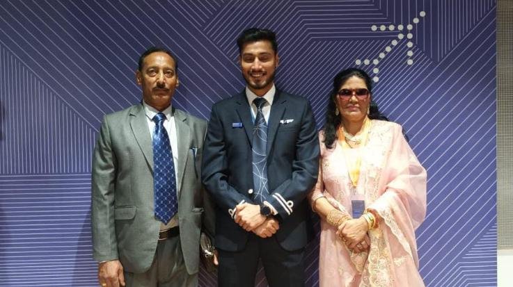 vanish dhiman appointed commercial pilot in indigo airline