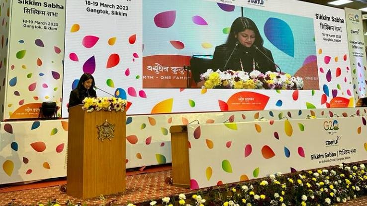 SDM- Amb's- daughter -Arshia- raised -the- prestige -of -the- state, -hosted- India -at -the- G-20 -summit