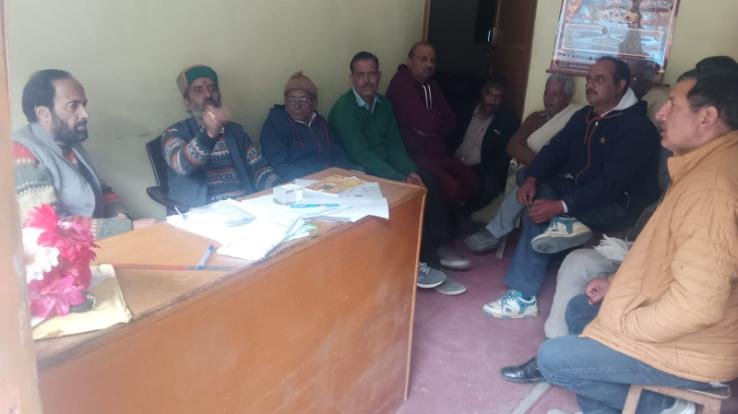 Formation of Panchayat level Congress Mandal in Davti