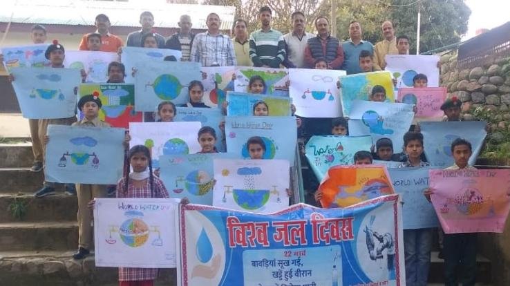 World Water Day celebrated at Senior Secondary School Pragpur