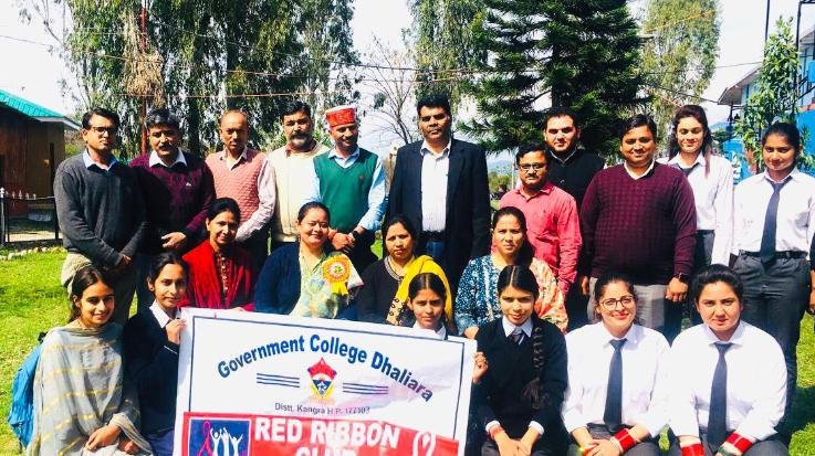 Dehra: Speech competition organized in honor of women in Dhaliara College