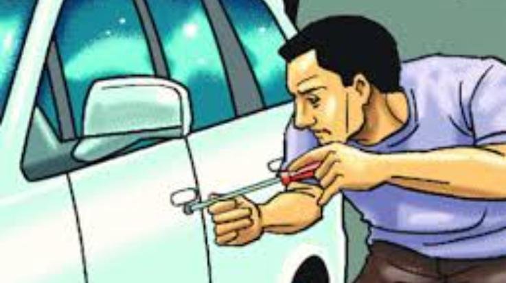  Jwalamukhi: The car of a person who came to relative's house in Gagduhi was stolen