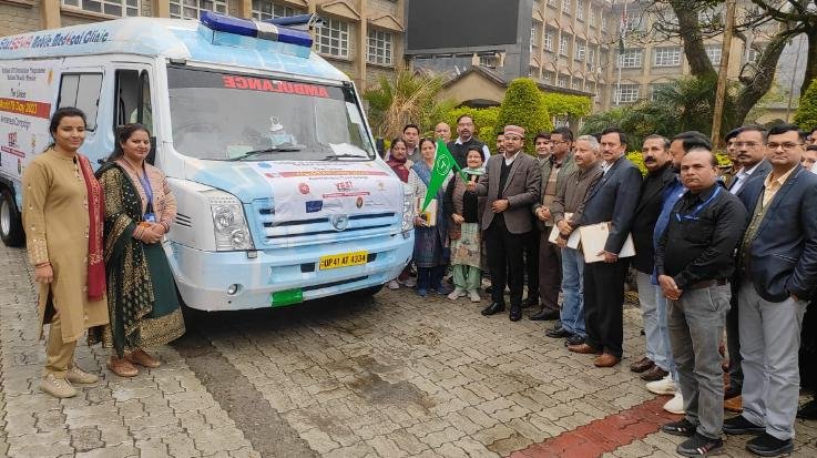 Dharamshala: DC flagged off TB awareness chariot