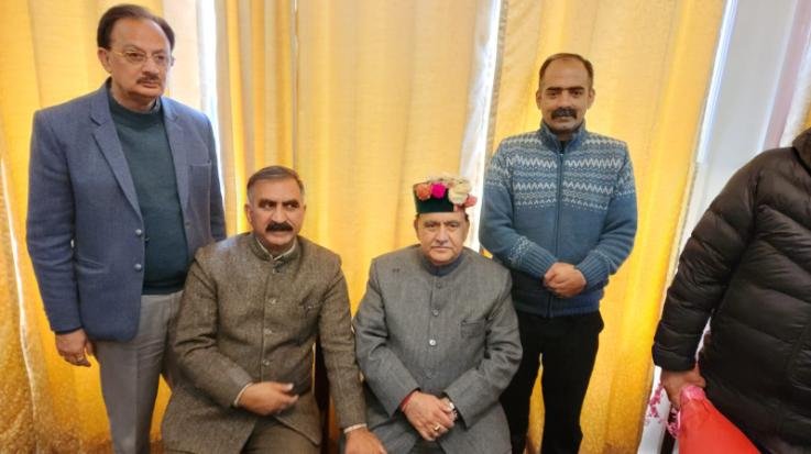 Shimla: Assembly Speaker congratulated CM on his birthday