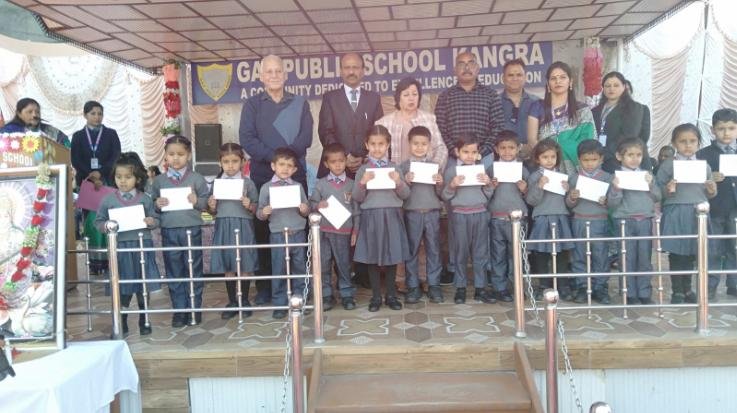 Kangra : GAV School Kangra declared result from nursery to class 11th