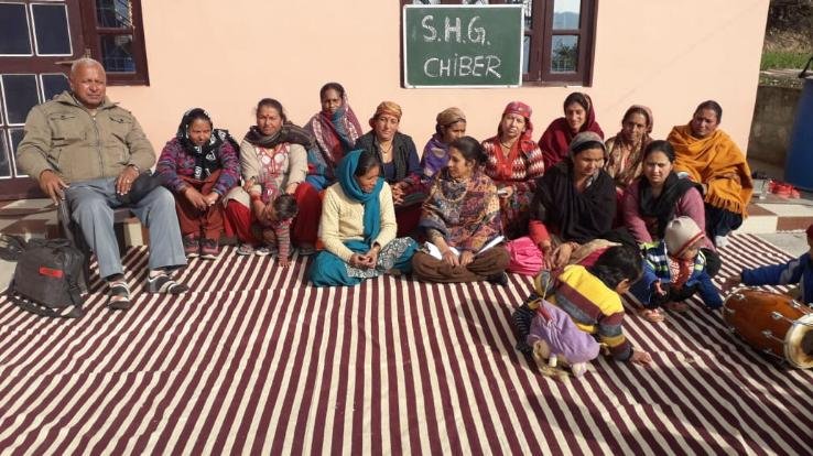 नववर्ष के उपलक्ष्य पर भजन कीर्तन का आयोजन