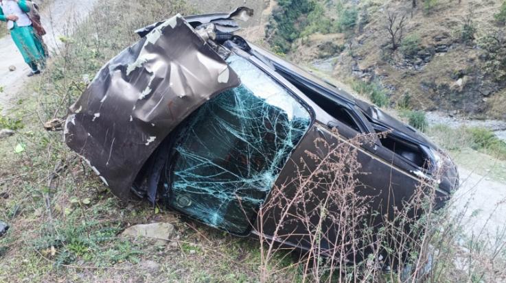 Car accident in Ani's Rana Bagh, one dead