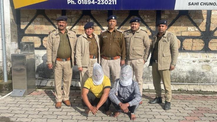 Kangra police busted interstate ATM thief gang