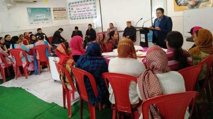 नाबार्ड द्वारा स्वयं सहायता समूहों के लिए कार्यशाला आयोजित