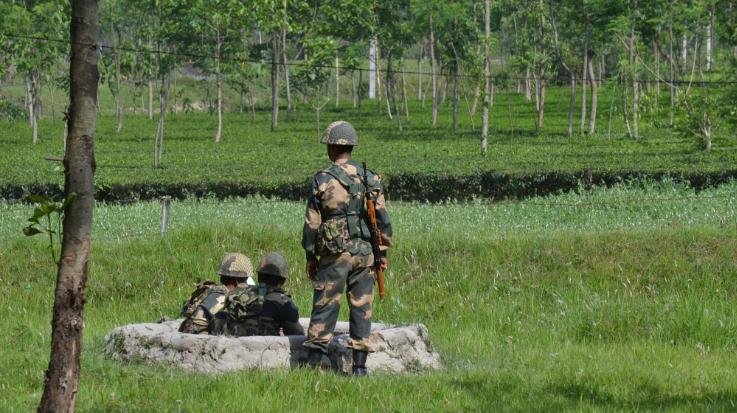 Dharamshala: Firing exercise in 2nd Indian Reserve Corps Sakoh from 27th 111