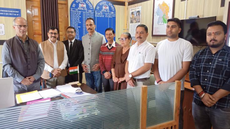  Jogindra Nagar: Three nominated councilors took the oath of office and secrecy