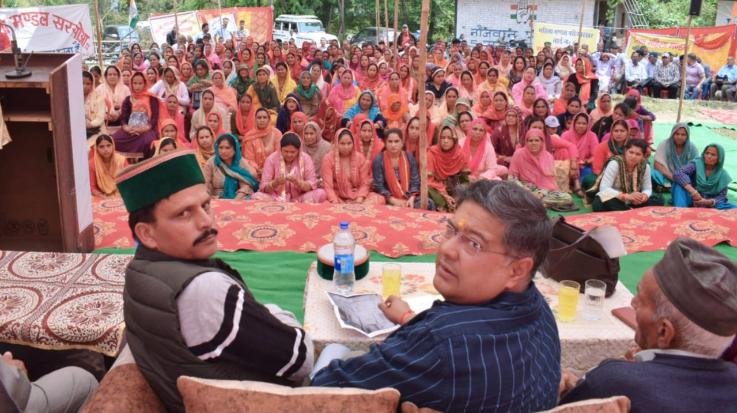 Palampur: 3139 crore will be spent on health in the state: Ashish Butail