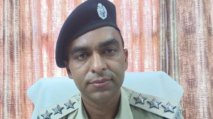 Dehra: New DSP Anil Kumar took charge in Dehra