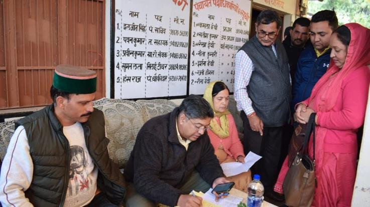  Palampur: Kulani-Chandpur-Bharmat-Simbalu Patti road will be built with 728 lakhs: Ashish Butail