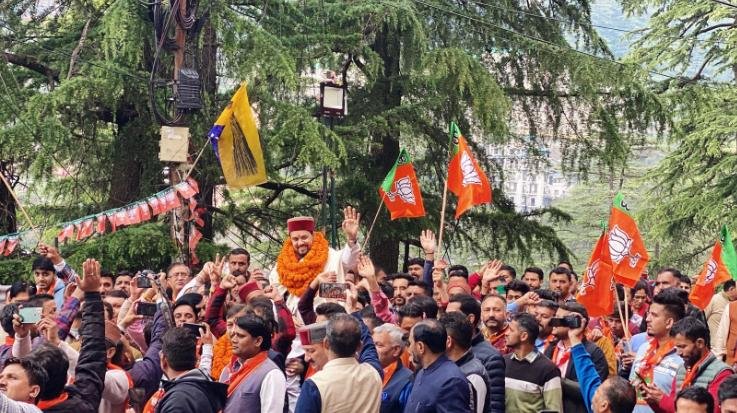 Shimla: Congress government gasps in 5 months, BJP will come again in Shimla Municipal Corporation: Anurag