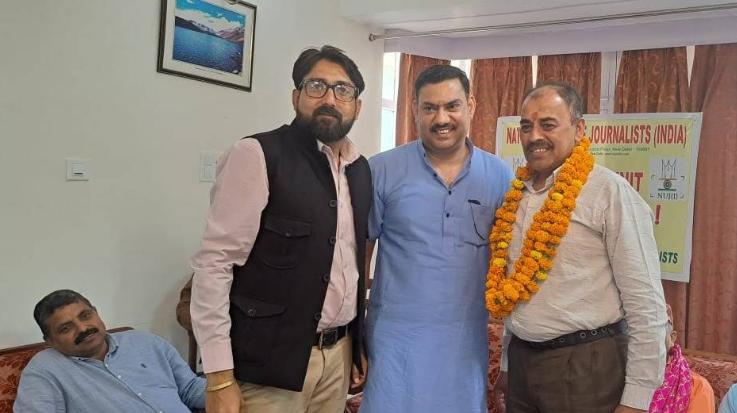  Rajgarh: Will raise the voice of Himachal's journalists at the national level: Ranesh