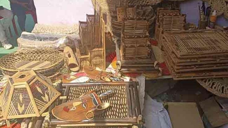 Dharamsala: Bamboo products made by the hands of special children became the center of attraction in the heritage festival