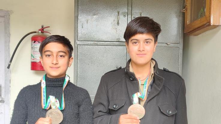 Dharamshala's two sisters won silver in National Taekwondo Championship