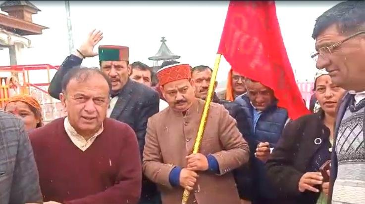  Sangrah: Maa Bhangayani fair Haripurdhar begins with traditional stick journey