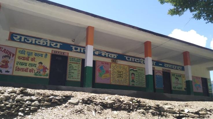 Sirmaur: No permanent teacher in primary school Kaira