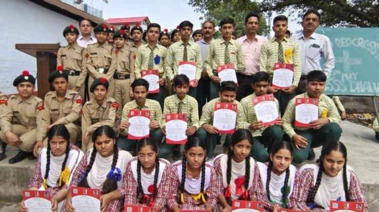  Dehra: Red Cross Day celebrated at Dhaliara School