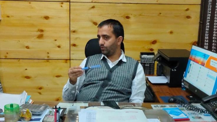  Dharamshala: The storm gave a blow to the electricity department