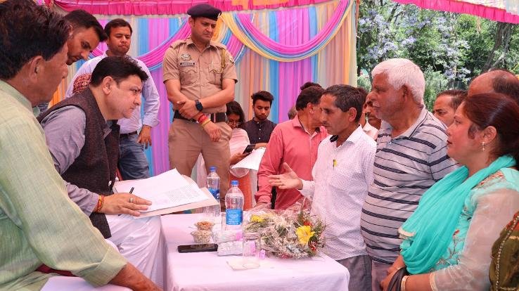 धर्मशाला : सुधीर शर्मा ने किया 427 लाख के विकास कार्यों का उद्घाटन व शिलान्यास