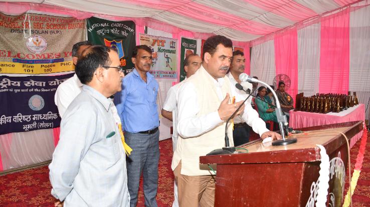 Solan: Library rooms will be set up in all senior secondary schools: Sanjay Awasthi
