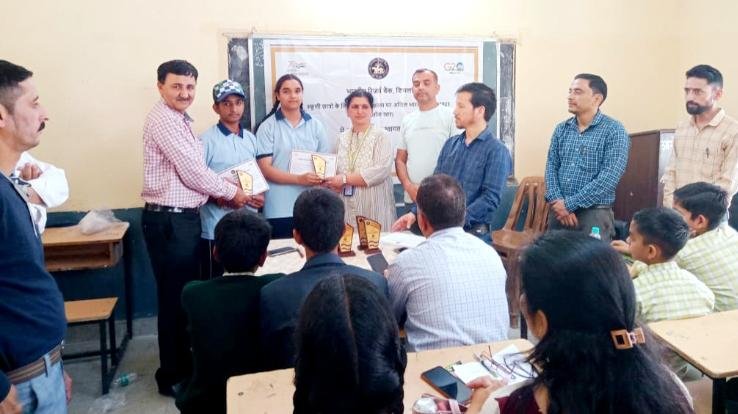 Kunihar: Block level competition organized in Student's School Kunihar