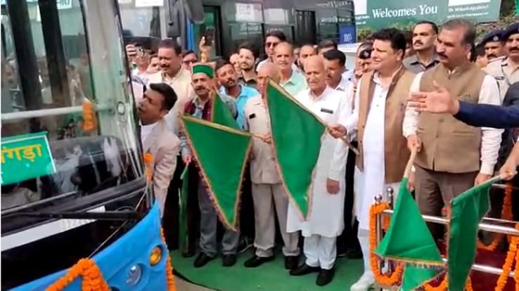  Electric buses will run in Dharamshala, Chief Minister shows green signal