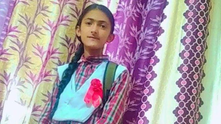  Sirmaur: Lana Palmer's Abha first in the school with 96.28 percent marks