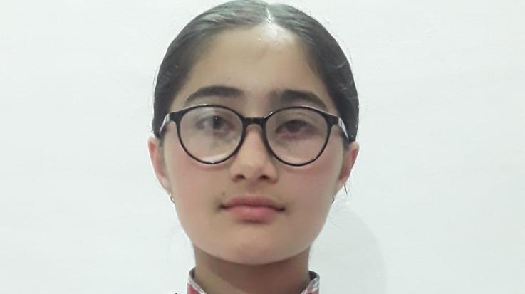  Shreya Kanwar, a student of Ghandori School, Sirmour, got a place in the top ten