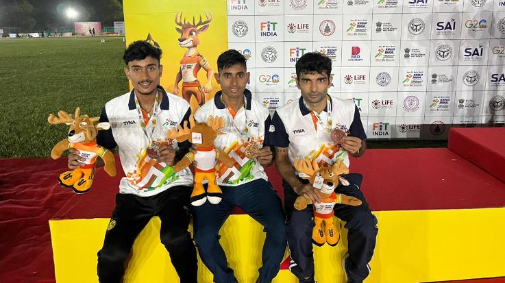 Panchrukhi: Shivam Sharma won silver in Khelo India University Games